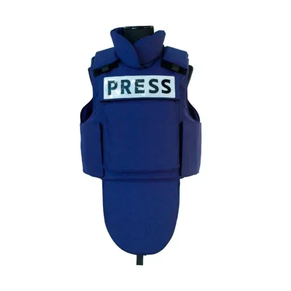 EDI Press Level III-A Ballistic Vest - High-Visibility NIJ-Certified Identification Armor