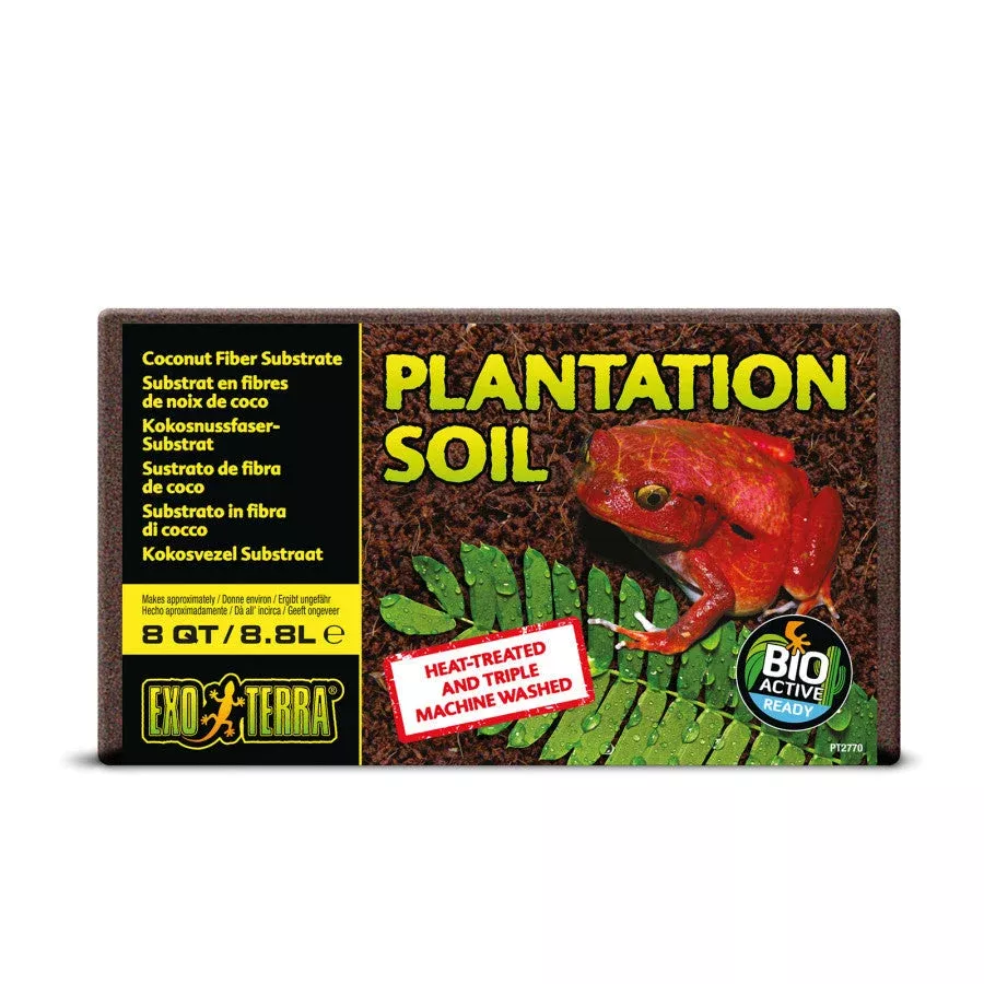 Exp Terra Plantattion Soil Compressed Brick, 8 qt