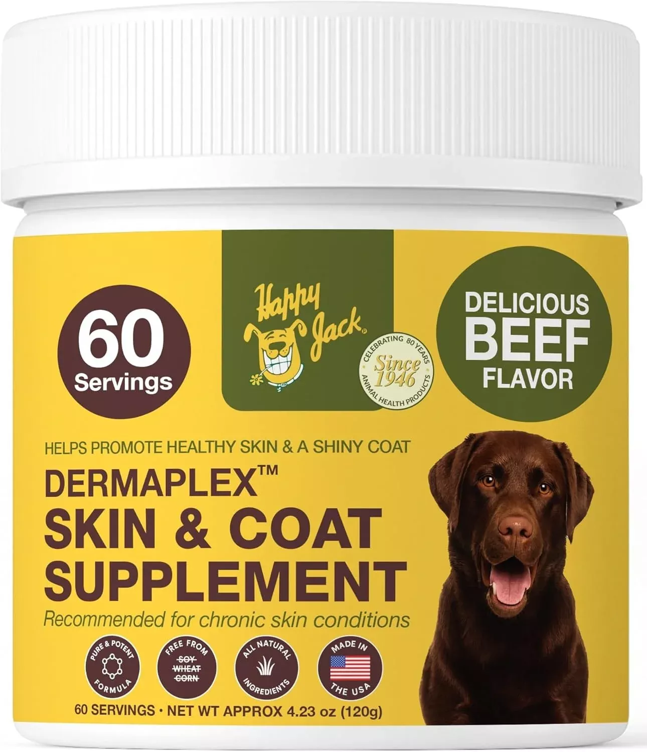 Happy Jack Dermaplex :4.23oz