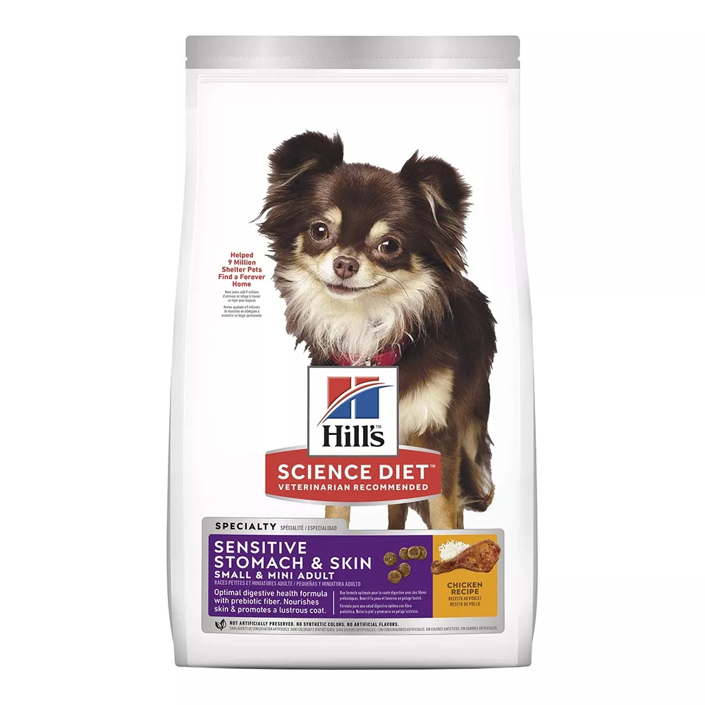 Hill's Science Diet Adult Sensitive Stomach & Skin Small & Mini Breed Dry Dog Food