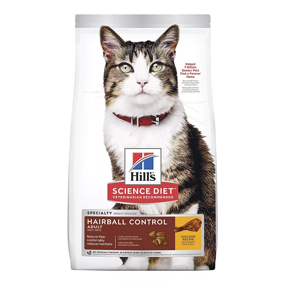 Hill's Science Diet Hairball Control Adult Dry Cat Food