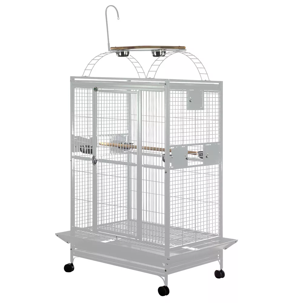 Play Top Bird Cage with 5/8" Bar Spacing (32"x23"x66")