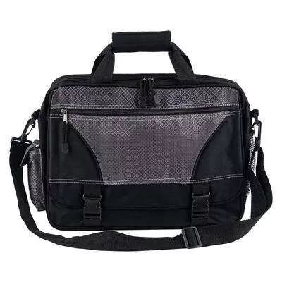 Portfolio Bags - 17" x 16", Black / Gray