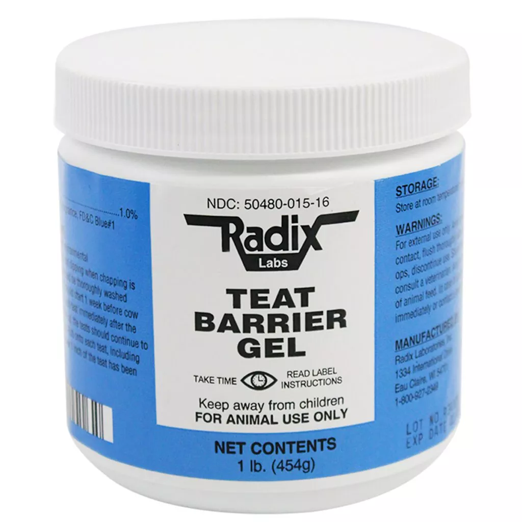 Radix Laboratories, Inc. Teat Barrier Gel