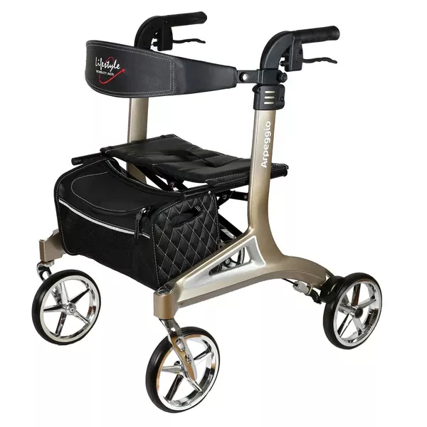 Rhythm Healthcare Arpeggio Rollator | Rediscover Your Freedom to Move with Comfort and Confidence