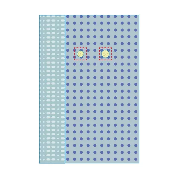 SUBMED Angiography Drape Comfort with Transparent Side Panel