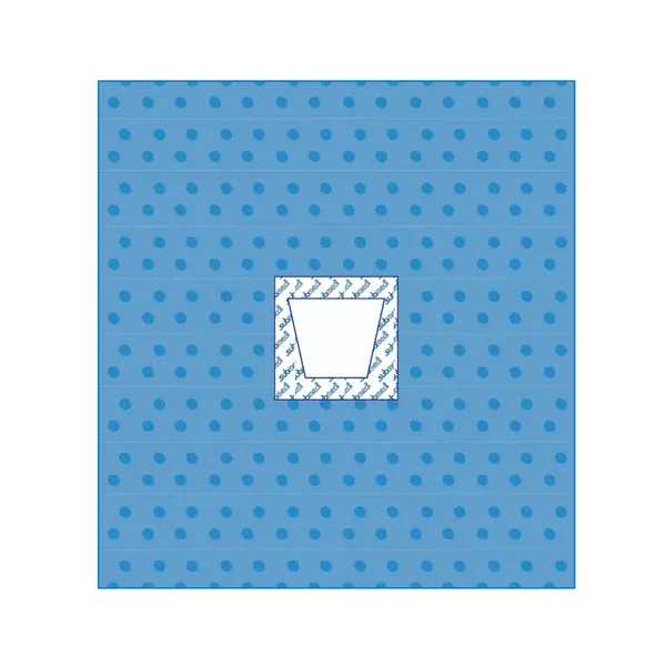 SUBMED Ovum Pick-Up (OPU) Drape with Adhesive Fenestration