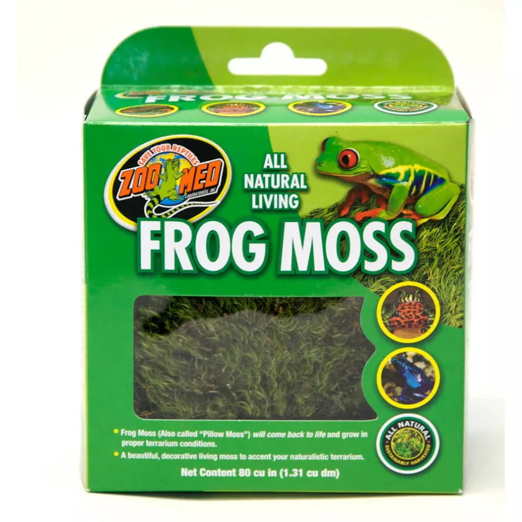 Zoo Med Frog Moss Substrate, Green, 80 Cu. In